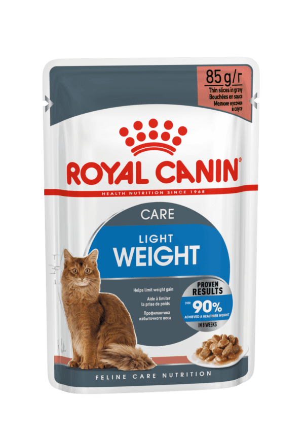 Royal Canin Light Weight Care (WET FOOD - Pouches) 12 x 85g