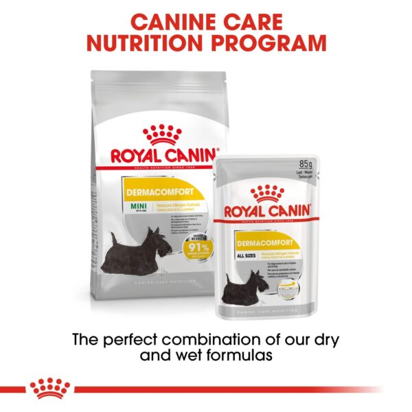 Royal Canin  Dermacomfort (WET FOOD - Pouches) 12 x 85g - Image 4