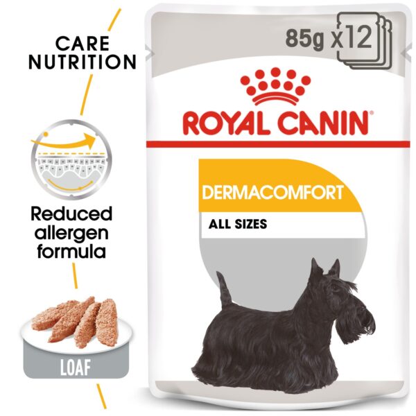 Royal Canin  Dermacomfort (WET FOOD - Pouches) 12 x 85g