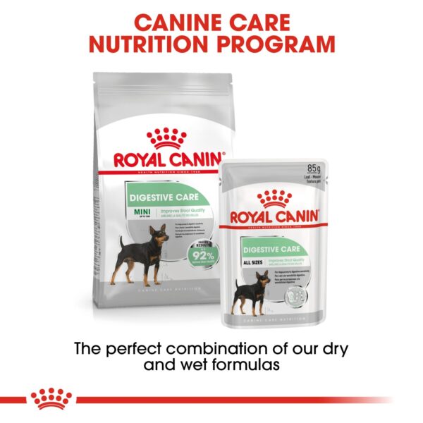 Royal Canin  Digestive Care (WET FOOD - Pouches) 12 x 85g - Image 4