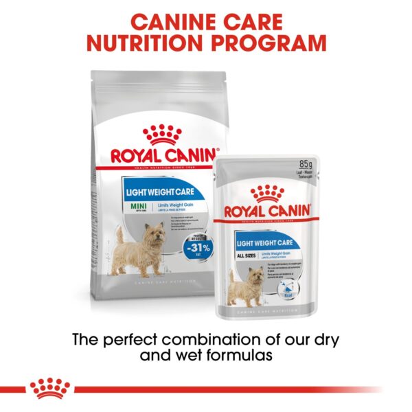 Royal Canin  Light Weight Care (WET FOOD - Pouches) 12 x 85g - Image 4