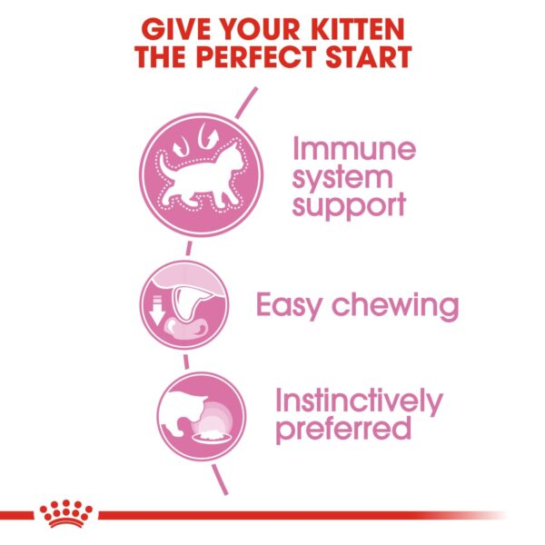 Royal Canin Kitten Jelly (WET FOOD - Pouches) 12x85G - Image 4