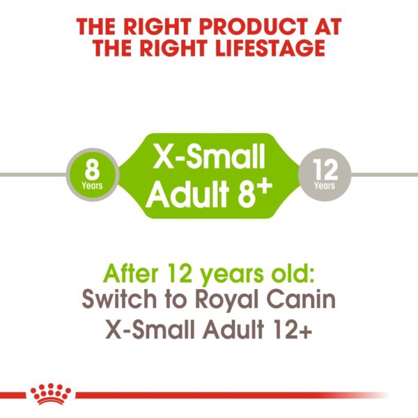 Royal Canin XS Adult 8+ 1.5 KG - Image 2