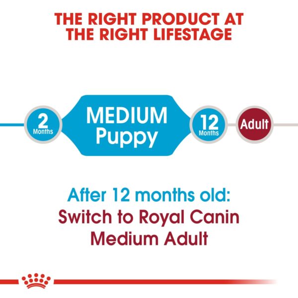 Royal Canin Medium Puppy 4 KG - Image 3