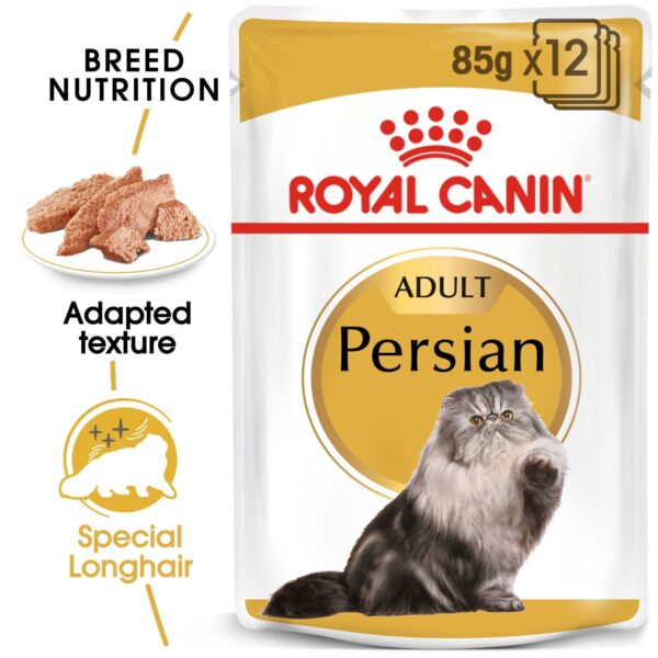 Royal Canin Persian (WET FOOD - Pouches) 12 x 85g - Image 2