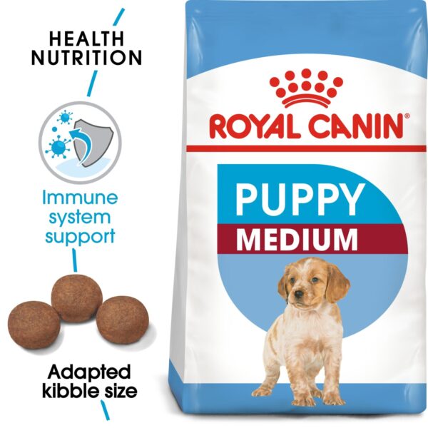 Royal Canin Medium Puppy 4 KG - Image 2