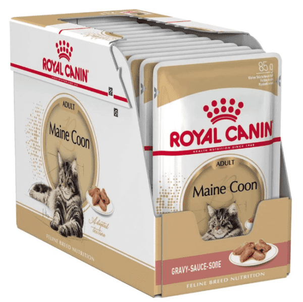 Royal Canin Maine Coon (WET FOOD - Pouches) 12 x 85g - Image 2