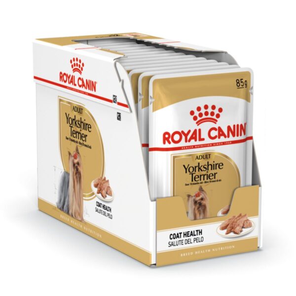 Royal Canin  Yorkshire Adult (WET FOOD - Pouches) 12 x 85g - Image 7